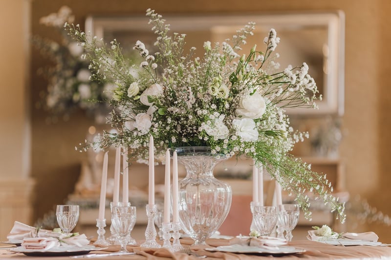 floral accents